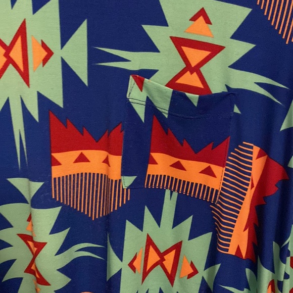 LuLaRoe High Low Aztec Print dress - Picture 2 of 6